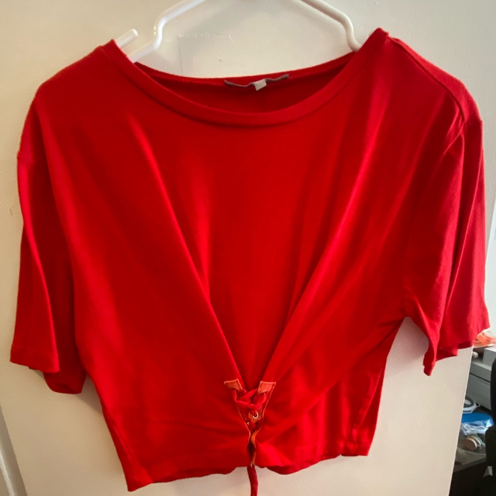Cute crop tee